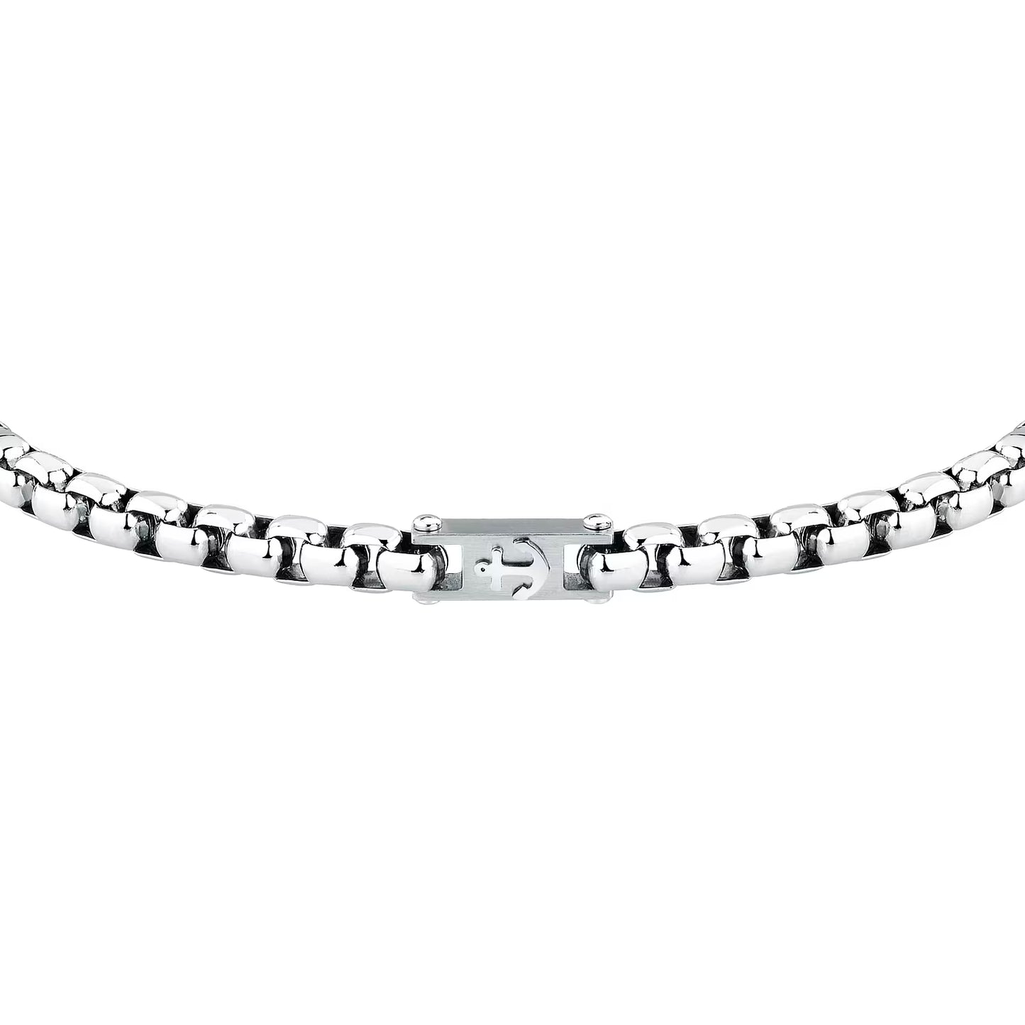 Bracciale Sector Uomo Acciaio Silver Marine Ancora _SAGJ41