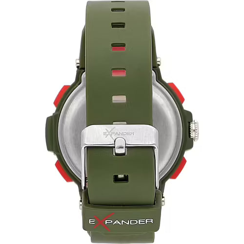 Orologio Sector Ex 28 Uomo Analogico-Digitale Cinturino PU Verde Militare _R3251532001