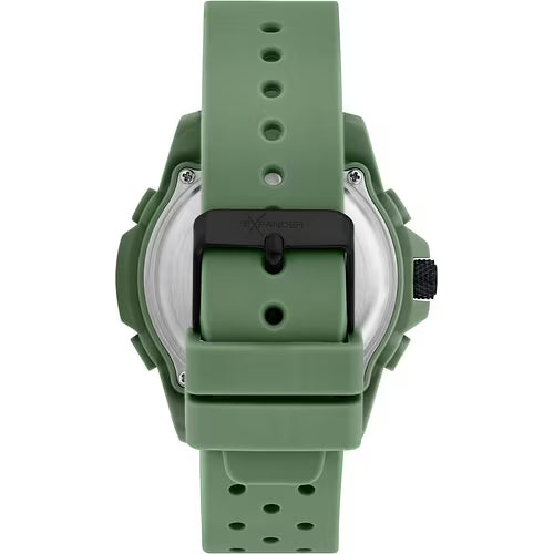 Orologio Sector Ex 48Uomo Analogico-Digitale Cinturino Plastica Verde  Oliva_R3251302004