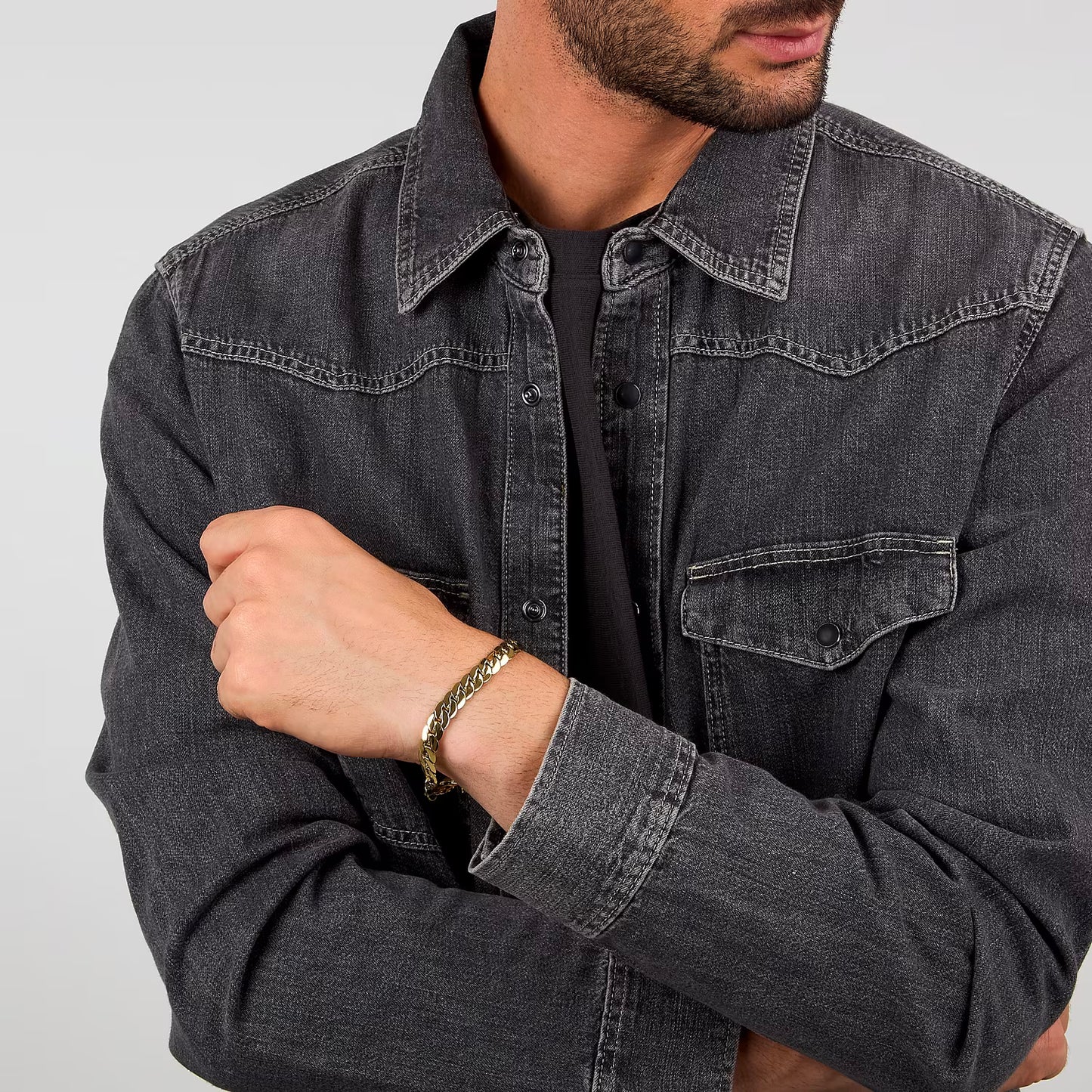 Bracciale Sector Uomo Acciaio Gold Basic _SZS140
