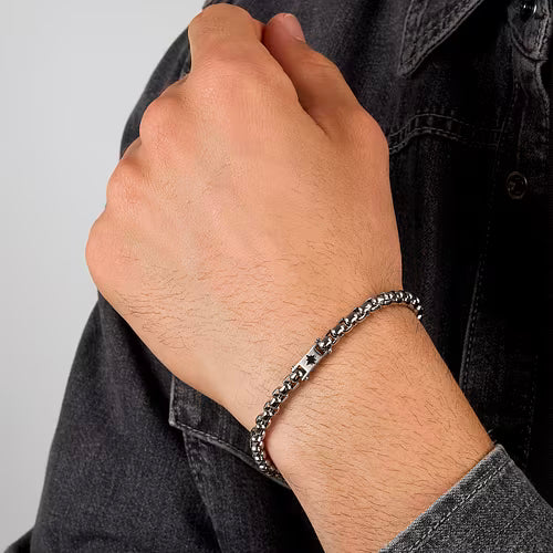 Bracciale Sector Uomo Acciaio Silver Marine _SAGJ42
