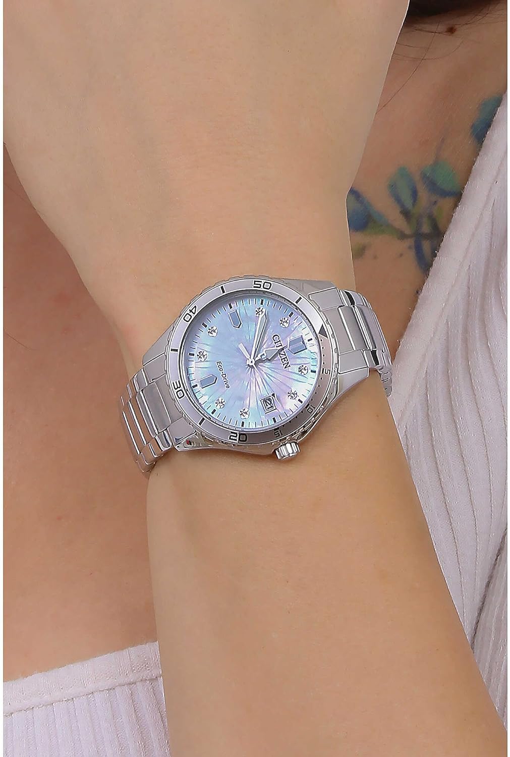 Orologio Citizen Donna Acciaio Lady Crystal Madreperla _FE6170-88D