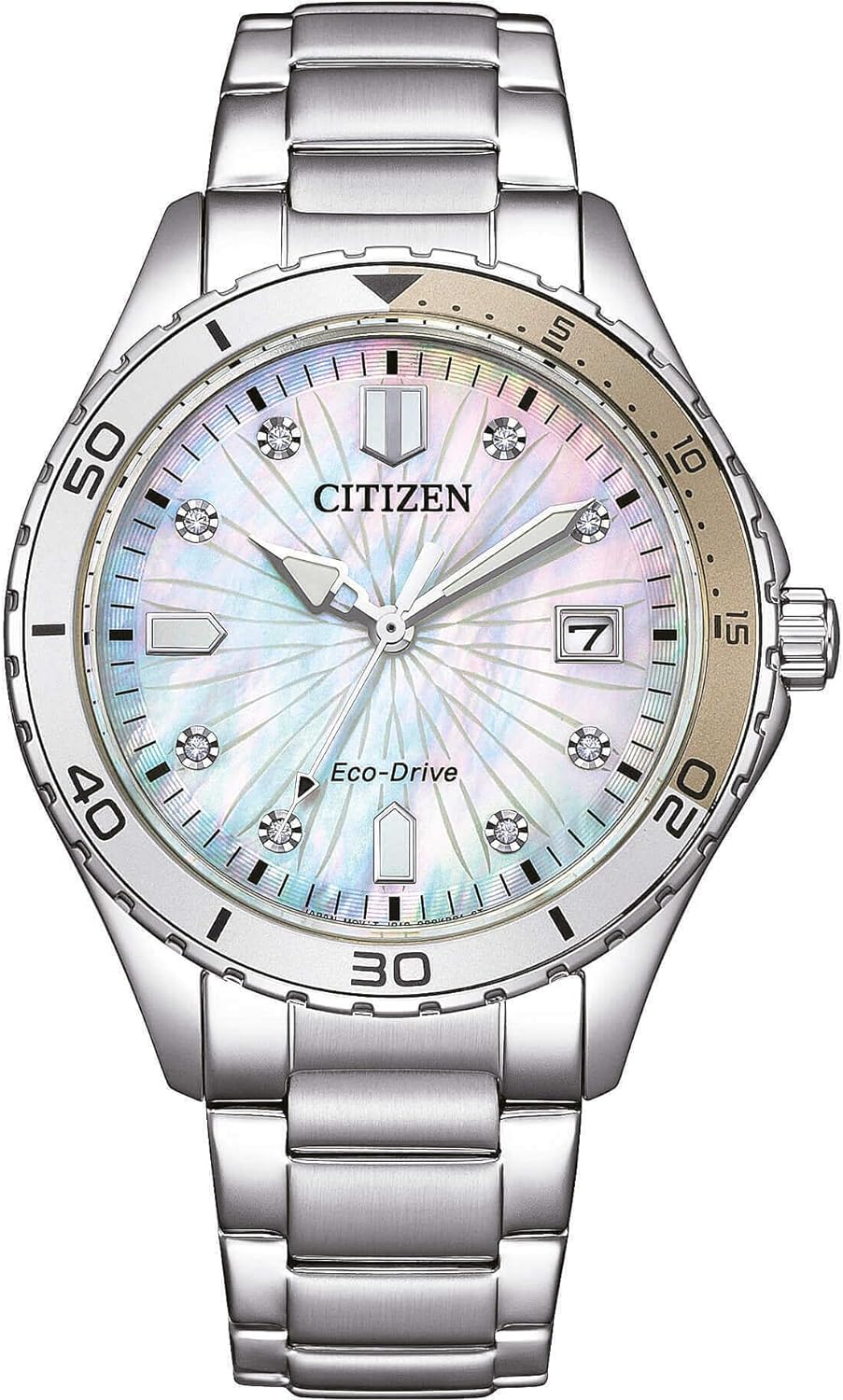 Orologio Citizen Donna Acciaio Lady Crystal Madreperla _FE6170-88D