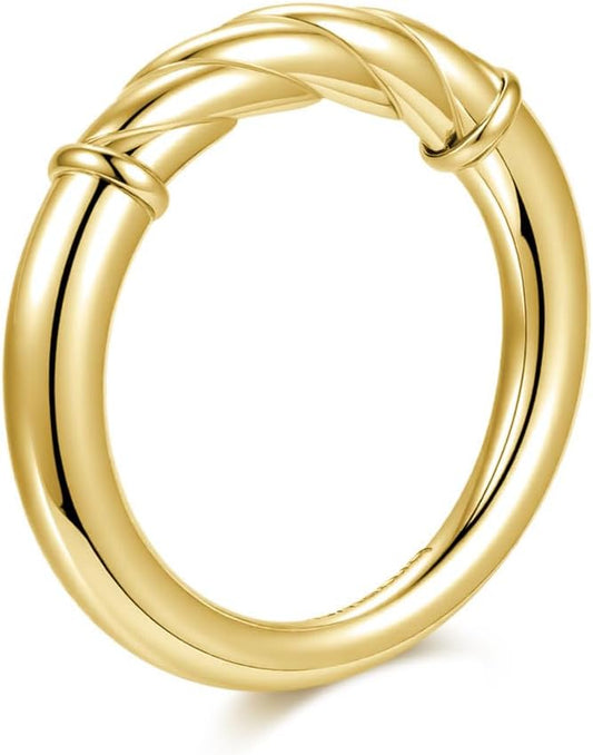 Anello Brosway Donna Acciaio Dorato Coll. AMY Tg. 19 _BAY34D