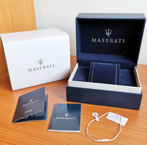Orologio Uomo Maserati Quarzo Cronografo Attrazione Bianco _R8853151004