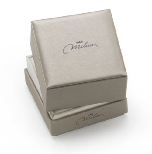 Orecchini Miluna Donna Argento925 rodiato Cuore 6 Diamanti Taglio Brillante 0,03ct _ERD2644