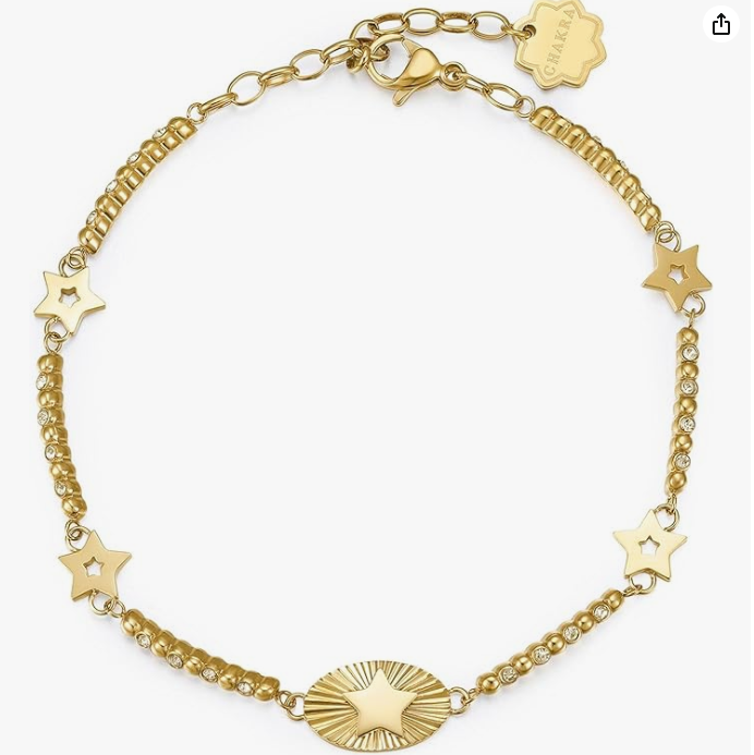 Bracciale Brosway Donna Acciaio Coll. CHAKRA Dorato Simbolo Stella _BHKB026