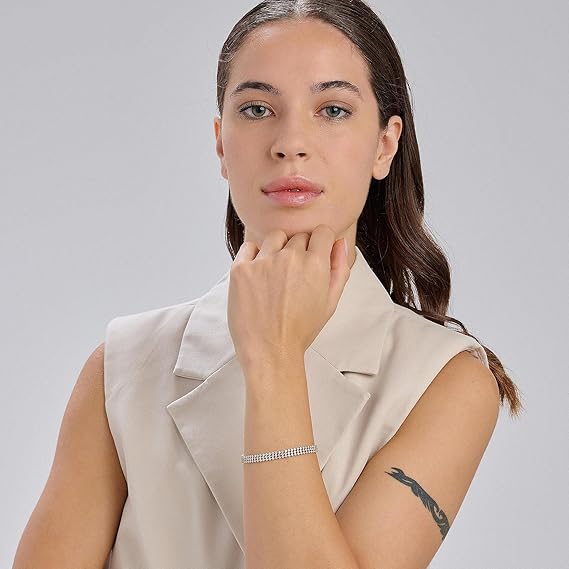 Bracciale Brosway Donna Acciaio Dorato Zirconi Bianchi _BEI092