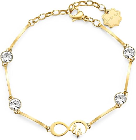 Bracciale Brosway Donna Dorato Semirigido Coll. CHAKRA Infinito _BHKB030