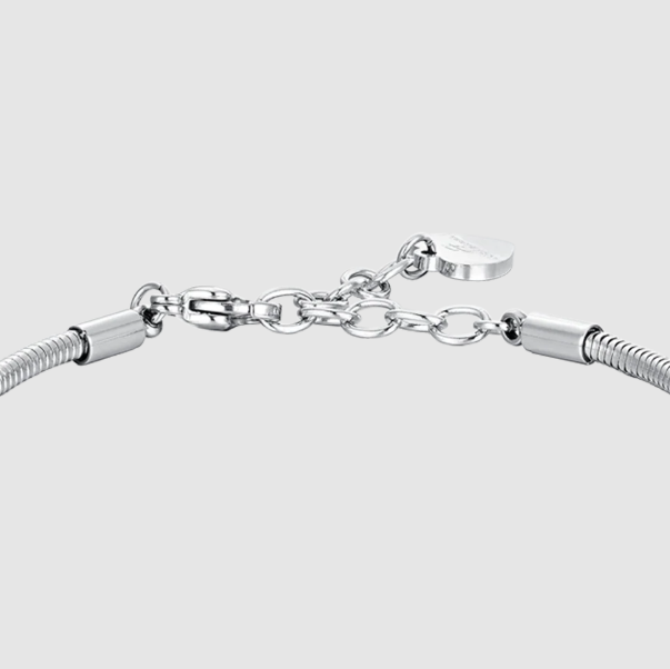 Bracciale Luca Barra Donna Acciaio Ciondoli Stelle e Luna _BK2698