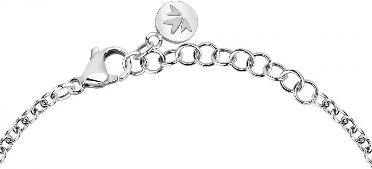 Brosway Damen-Armband aus silbernem Stahl mit Mama-Stern-Symbol, Chakra-Kollektion, BHKB161