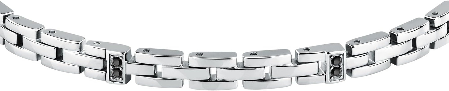 Brosway Damen-Armband aus silbernem Stahl mit Mama-Stern-Symbol, Chakra-Kollektion, BHKB161