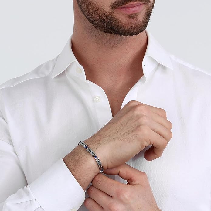 Brosway Damen-Armband aus silbernem Stahl mit Mama-Stern-Symbol, Chakra-Kollektion, BHKB161