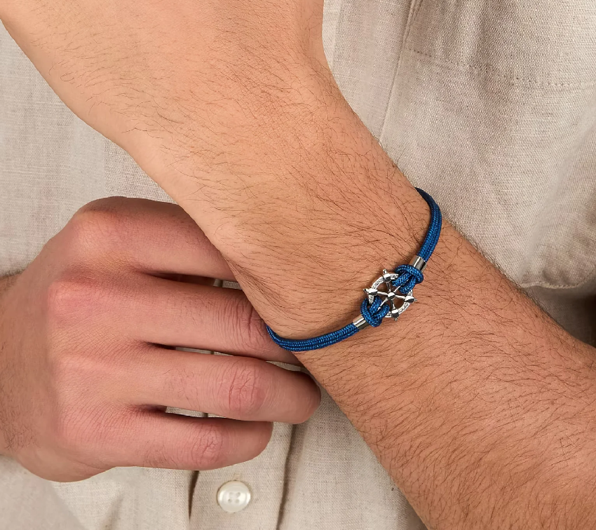 Brosway Damen-Armband aus silbernem Stahl mit Mama-Stern-Symbol, Chakra-Kollektion, BHKB161