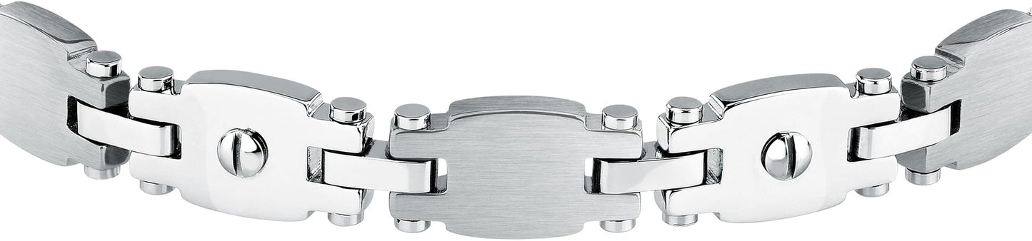 Bracciale Sector Uomo Acciaio Argentato Semirigido _SAFT87