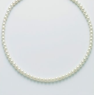 Collana Miluna Donna Oro Bianco 18 kt Perle Naturali 7- 7.5 mm _PCL5750