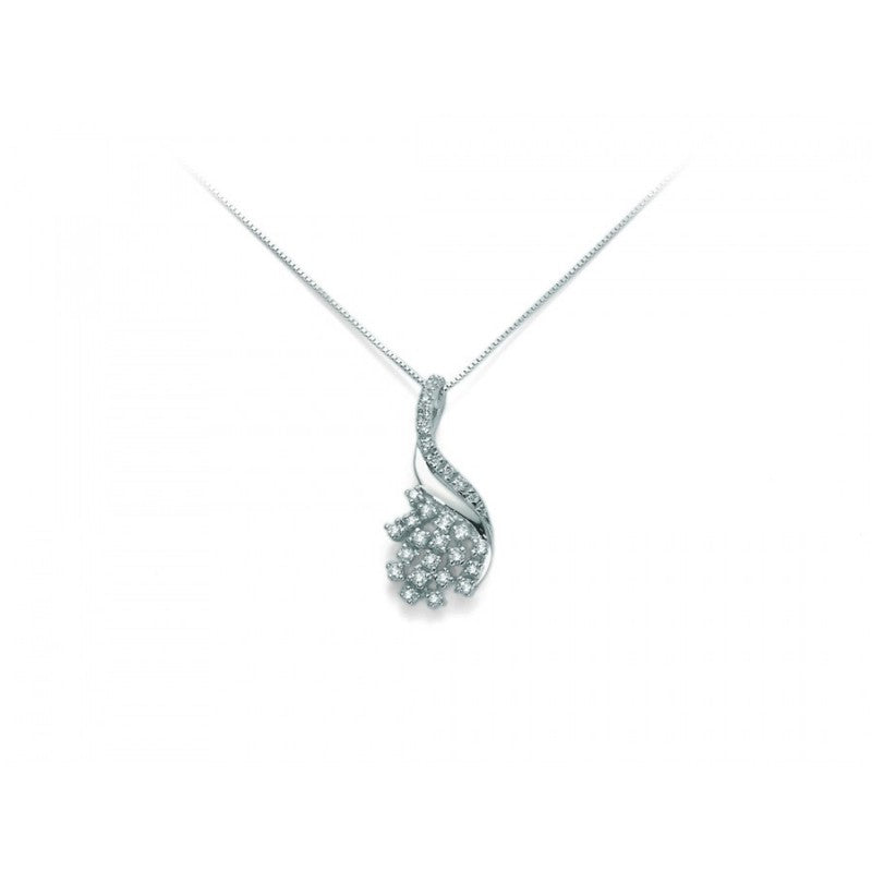 Collana Miluna Donna Oro Bianco 18KT Diamanti Punti Totali 26,85 _CLD3306