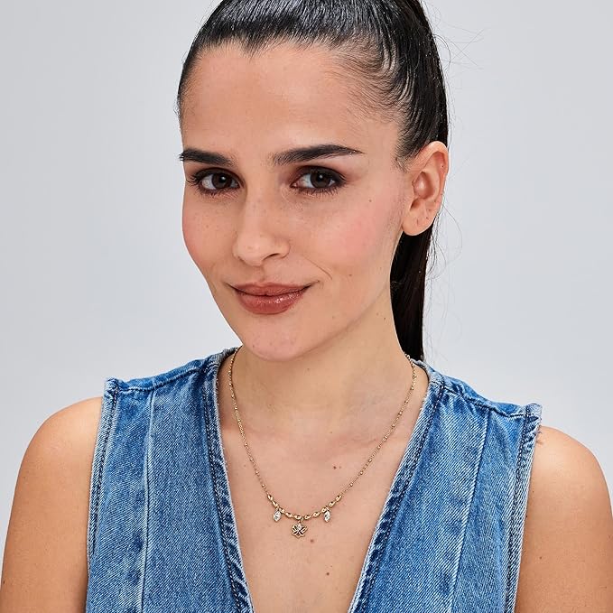 Collana Brosway Chakra Donna Acciaio Gold Fiore di Loto _BHKN158