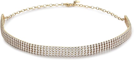 Collana Brosway Donna Acciaio Dorata Coll. Desideri Modello Tennis _BEIN20