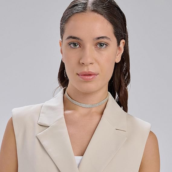Collana Brosway Donna Acciaio Dorata Coll. Desideri Modello Tennis _BEIN20