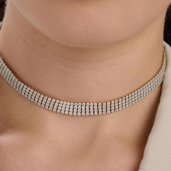 Collana Brosway Donna Acciaio Dorata Coll. Desideri Modello Tennis _BEIN20