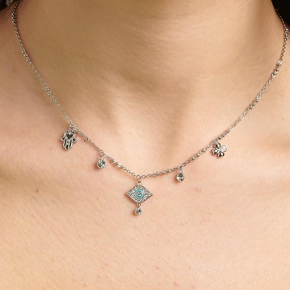 Collana Brosway Donna Acciaio Silver Chakra Occhio _BHKN097
