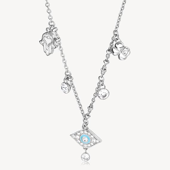 Collana Brosway Donna Acciaio Silver Chakra Occhio _BHKN097