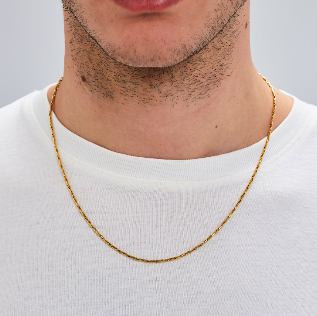 Collana Brosway Uomo Acciaio Gold Coll. Riptide _BTD036