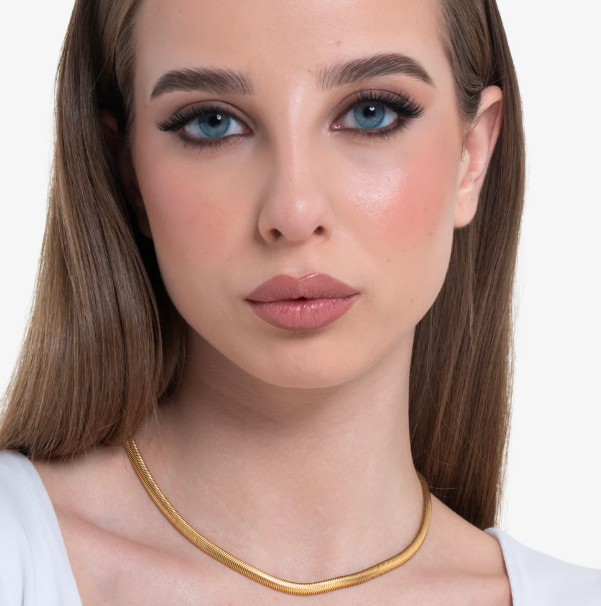 Collana Luca Barra Donna Acciaio IP Gold _CK2119 _CK2176