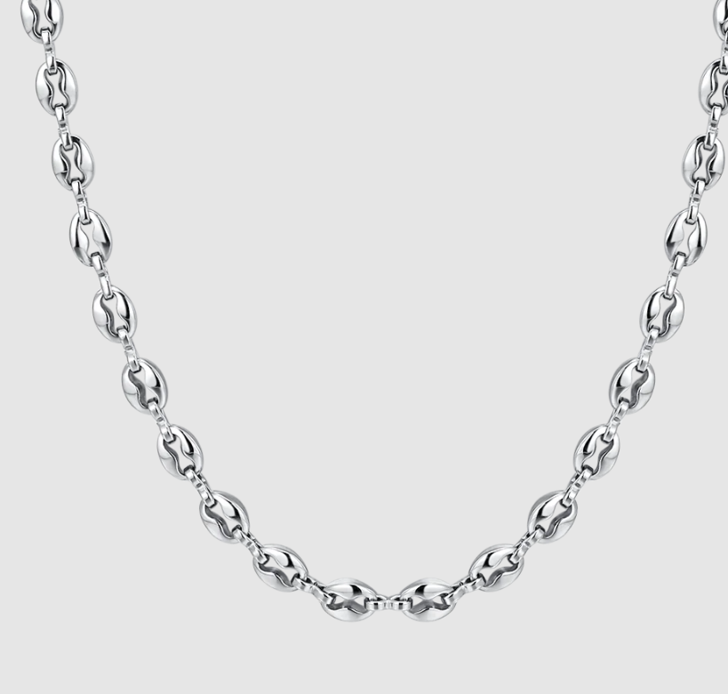 Collana Luca barra Uomo Acciaio _CA349