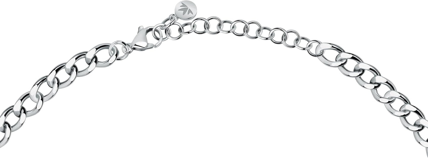 Brosway Damen-Armband aus silbernem Stahl mit Mama-Stern-Symbol, Chakra-Kollektion, BHKB161