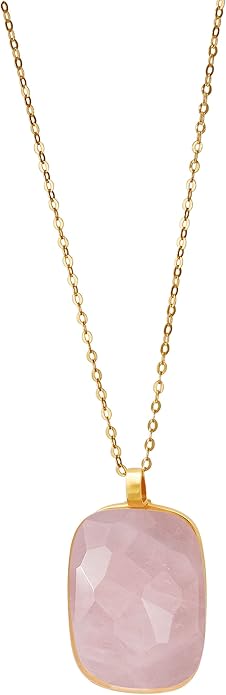 Collana Morellato Donna Oro Giallo 9 kt Pietra Quarzo Rosa _HBR03