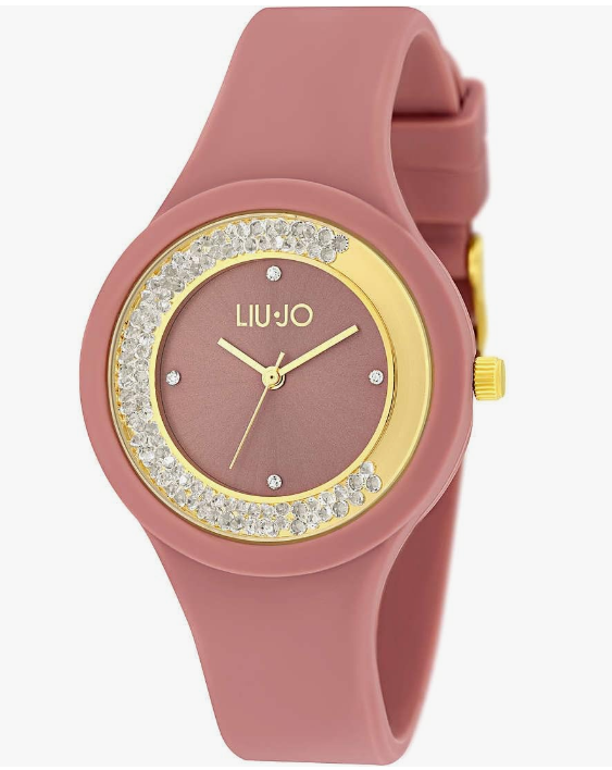 Orologio LIU JO Donna Dancing Sport Gold Rosa Silicone _TLJ1426