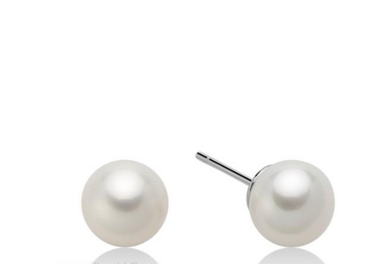 Orecchini Miluna Donna Oro Bianco 18KT Perle Bianche 9-9,5 mm PPN995BM