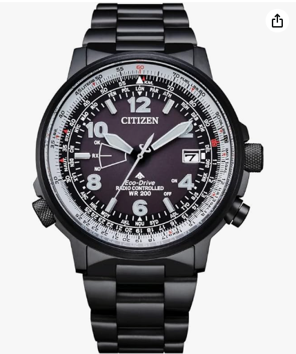 Citizen Chronograph Quarz Stahl Grün Uhr CA4486-82X