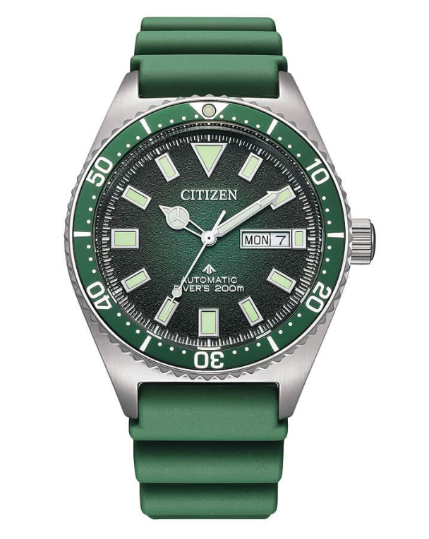 Citizen Herren-Armbanduhr Promaster Diver's Automatic Green NY0121-09X