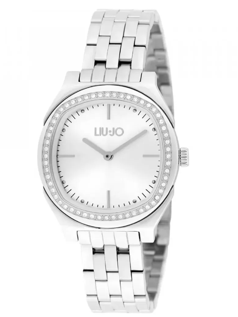 Liu Jo Damenuhr Steel Only Time Grey Swarovsky TLJ1687