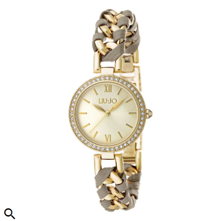 Liu Jo Damenuhr Steel Only Time Gold Naira TLJ1112