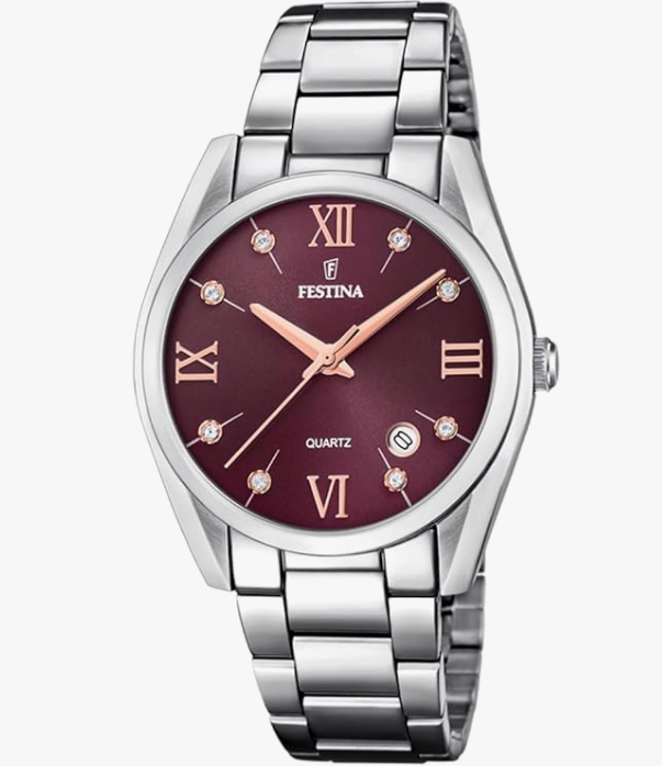 Festina Herrenuhr Steel Only Time Weiß F20437-1 79 €