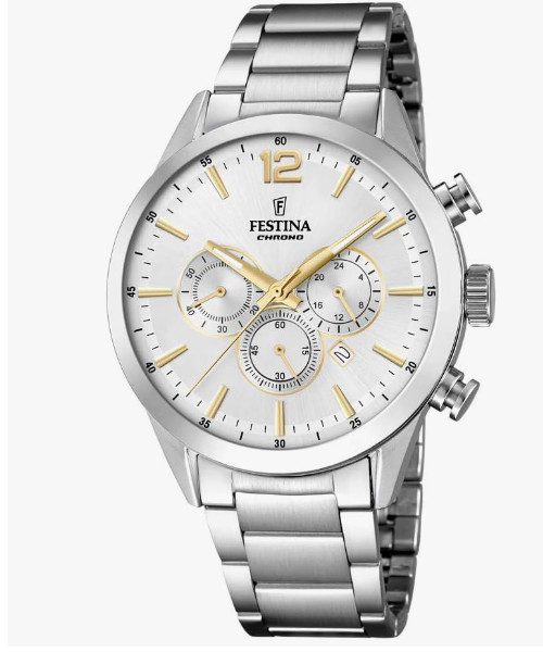 Festina Herrenuhr Stahl Automatik Schwarz F20531-4 229 €