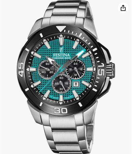 Festina Herrenuhr Stahl Automatik Schwarz F20531-4 229 €