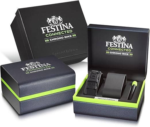 Orologio Festina Uomo Hybrid Connected Special Edition Bluetooth Nero Doppio Cinturino _F20648-1