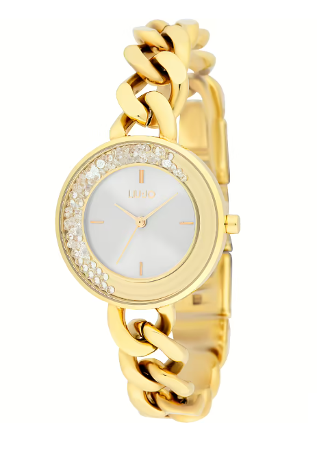 Orologio Liu Jo Donna Acciaio Solo Tempo Quarzo Oro Dancing Chain _TLJ2241