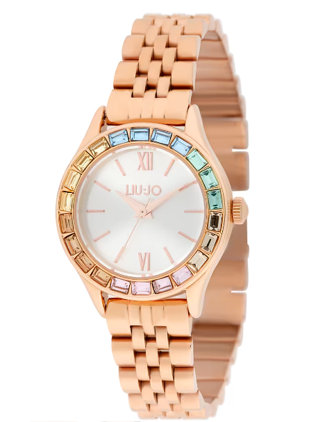 Liu Jo Damenuhr Stahl Swarovski TLJ1390