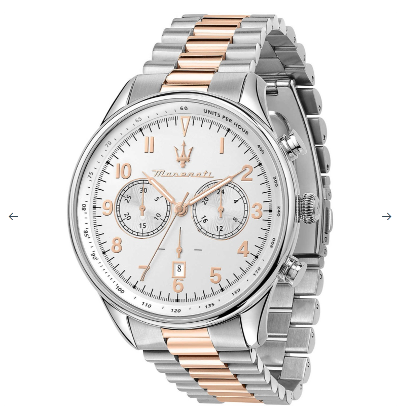 Maserati Herrenuhr Chronograph Stahl Rose Tradition R8873646002