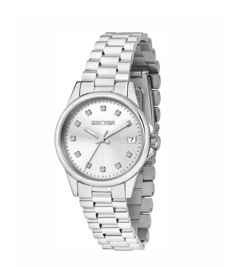 Orologio Sector Donna Acciaio Argentato Indicatore Data _R3253161542
