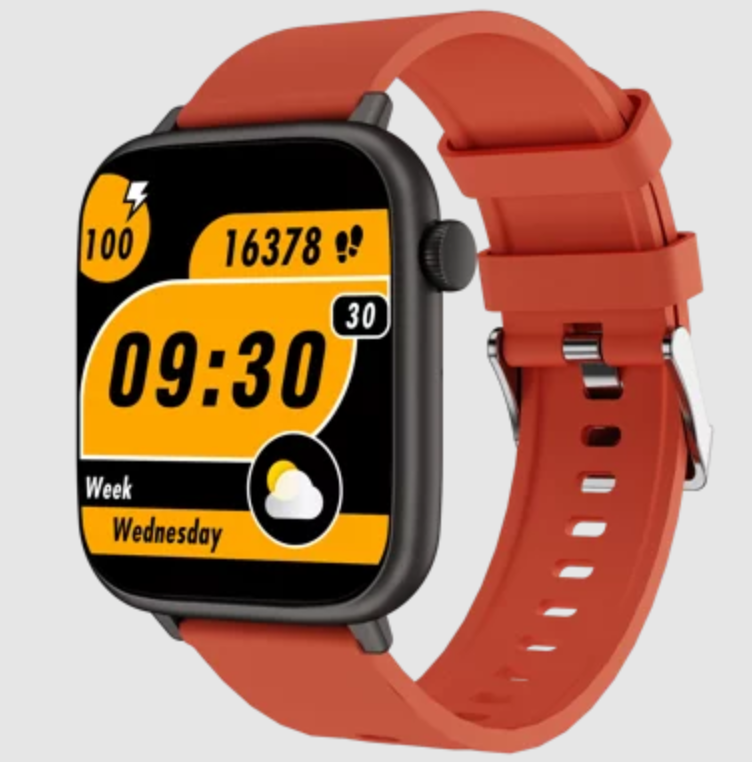 Orologio Smarty 2.0 Unisex Digitale Cinturino Silicone Arancione _SW0093D