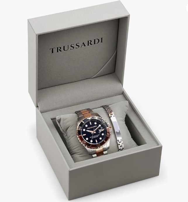 Orologio Trussardi Uomo Acciaio Collezione City Life Special Pack + Bracciale _R2453169001