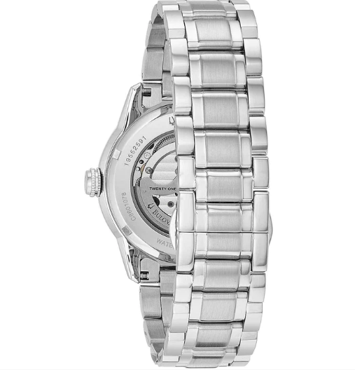 Orologio Uomo Bulova Acciaio Automatico Sutton Grigio _96A119