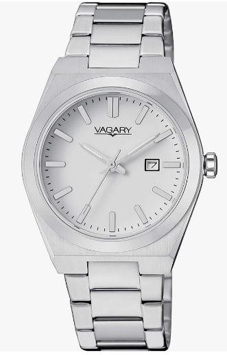 Orologio Vagary by Citizen Donna Acciaio Quadrante Bianco Indicatore Giorno _IU3-118-11
